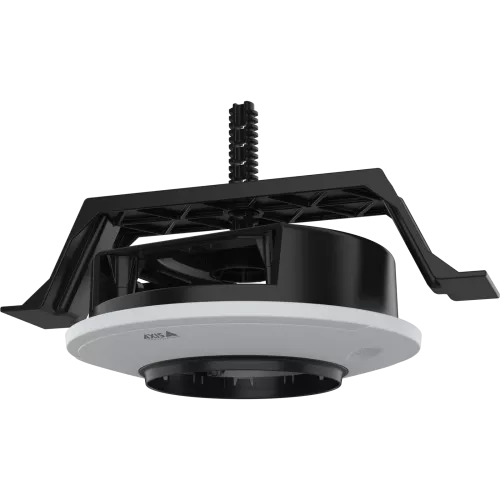 Black AXIS TP3205 Recessed Mount viewed from its left angle.