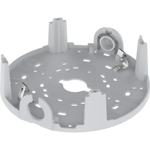 White AXIS TQ3903-E Mounting Bracket viewed from its left angle.