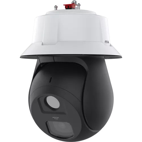 AXIS Q6411-LE Bispectral PTZ Camera viewed from its left angle.