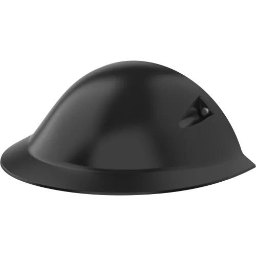 Black AXIS TQ3817-E Weathershield viewed from its left angle.