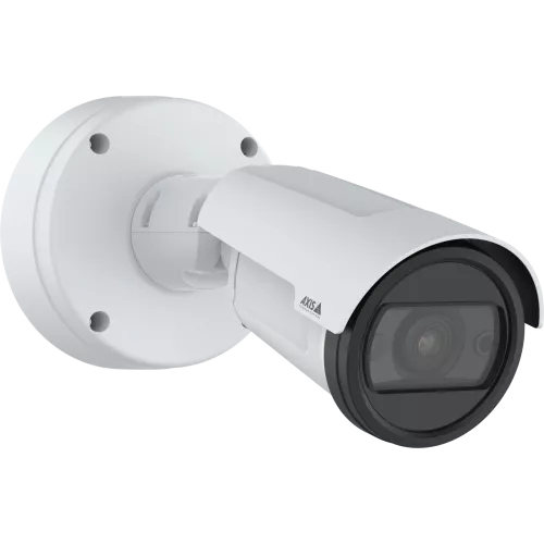 Ângulo direito da câmera bullet montada na parede