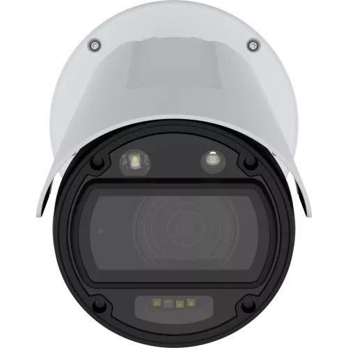 AXIS Q1808-LE outdoor bullet security camera with rugged housing and infrared lens.