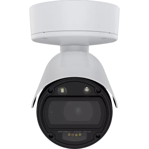 AXIS Q1809-LE bullet security camera with rugged weatherproof body and large lens.