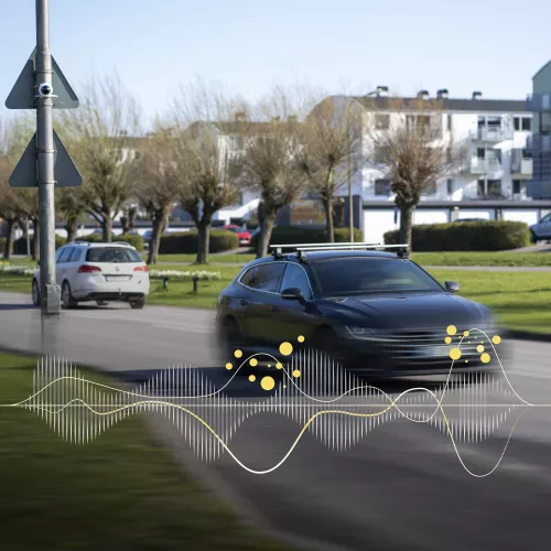 Sonido del tráfico de Audio Analytics