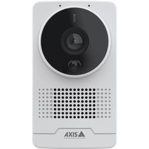 AXIS M1075-L Mk II Box camera viewed from its front.