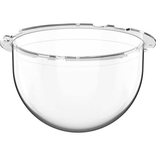 Clear AXIS TQ3812-E Dome Hydrophilic viewed from its front angle.