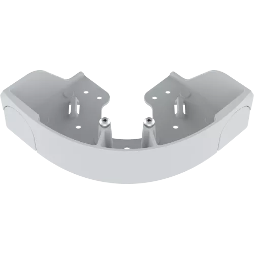 White AXIS TQ9602 Conduit Top Box viewed from its front