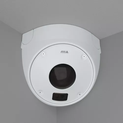 AXIS TQ9602 with AXIS Q9227-LVE Corner Camera mounted in a corner