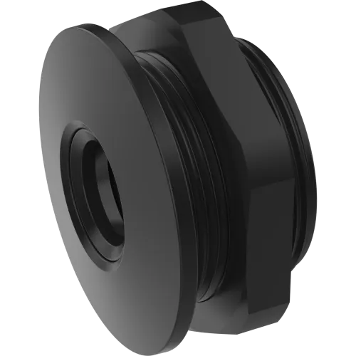 AXIS TF1204-RE Recessed Mount, noire, vue de son angle gauche.