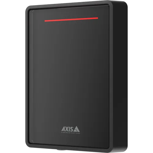 Black AXIS A4130-E Reader viewed from its left angle