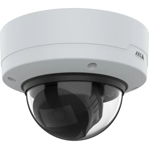 AXIS P3275-V dome camera viewed from the left 