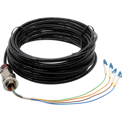 Product image of 10 m AXIS TX1204 Fiber Optic Cable Kit Single Mode