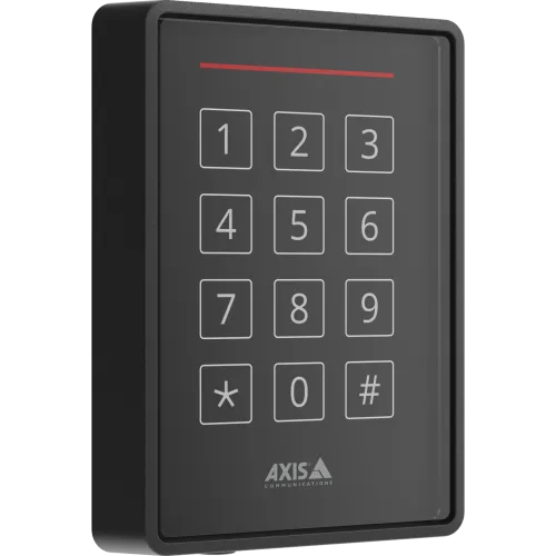 AXIS A4130-E Network Reader. EAL6+ Certified Secure Element and transparent mode
