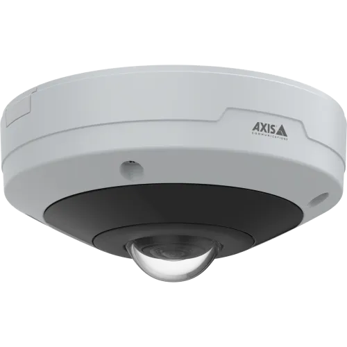 White AXIS M4348-PLVE viewed from its front