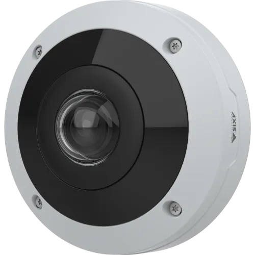 White AXIS M4347 and M4348 Panoramic Camera