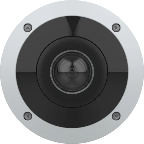 White AXIS M4347 and M4348 Panoramic Camera