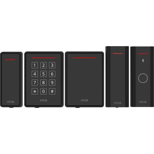 Axis reader portfolio, Network and OSDP readers combined for and scalable and flexible access control solution