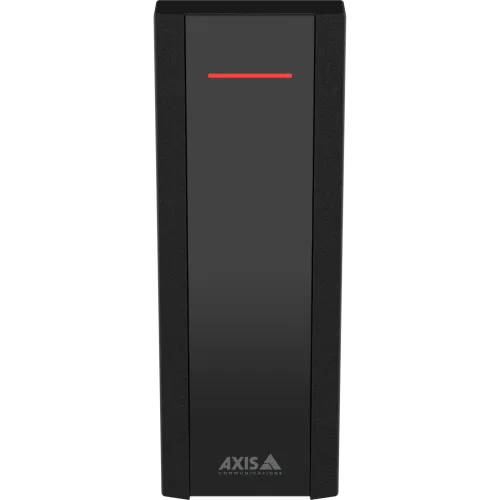 AXIS A4610 Network Reader viewed from its front angle