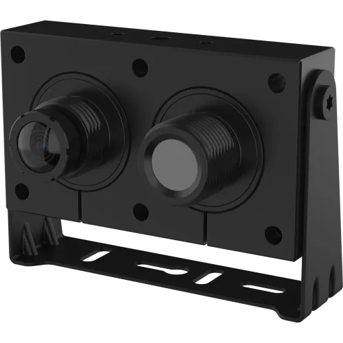 AXIS TF2001-E Dual Mount Bracket, viewed from the left
