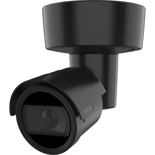 Czarna kamera typu bullet AXIS M2048-LE, widok z lewej