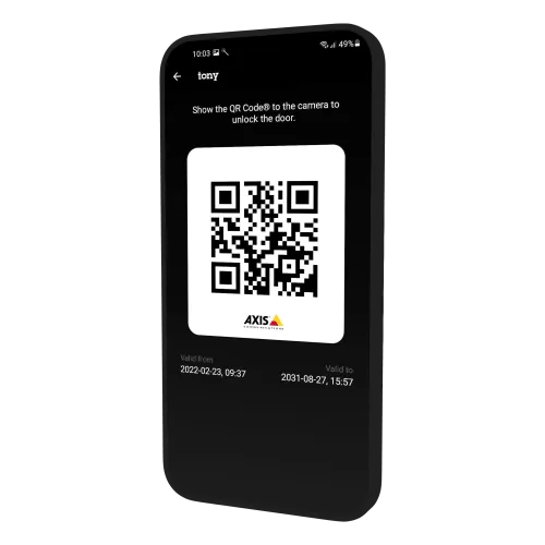 AXIS Mobile Credential, enables smooth mobile access using bluetooth credentials