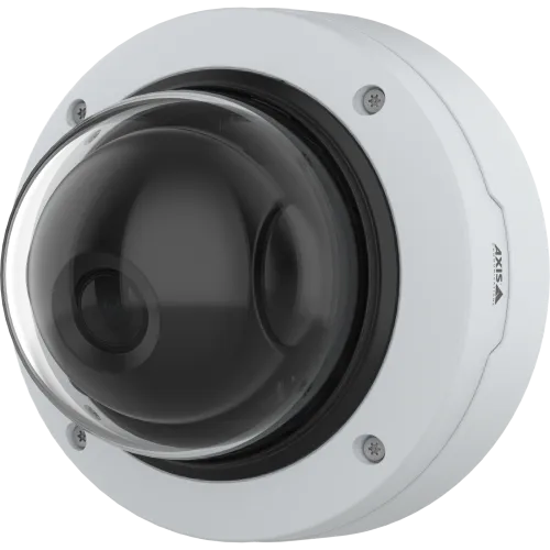 AXIS P3408-VE Dome Camera viewed from its left angle