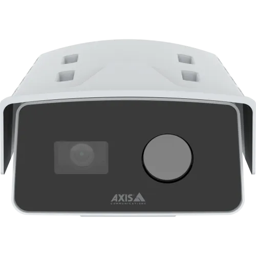 AXIS Q2802-E Bispectral Camera, kolor biały, widok z przodu 