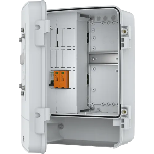 Product image of half open door of AXIS TQ1828-VE Safety Cabinet