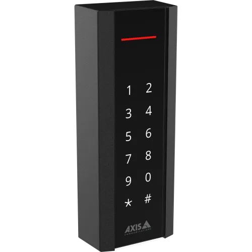 AXIS A4611, Leser für die Zutrittskontrolle mit Authentifizierung über Touch-Tastatur