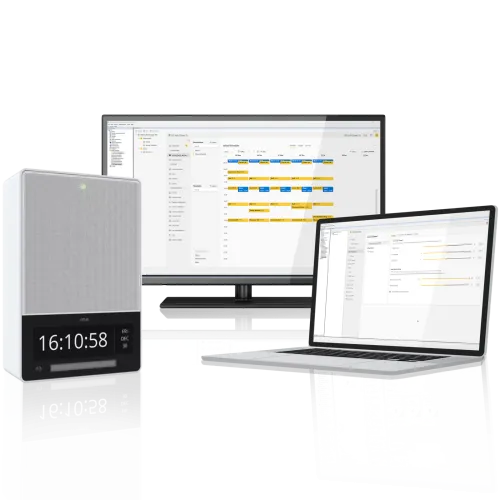 AXIS Audio Manager for XProtect viewed from different platforms