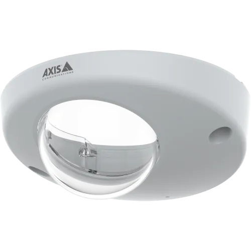 White AXIS TP3843 Dome Cover Clear viewed from it right angle