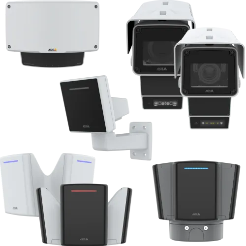A collection of radar devices 