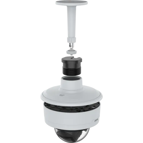 pipe adapter with stand and pendant kit and camera showing how to be used