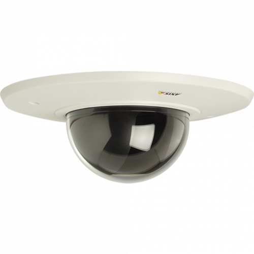 Fixed dome camera drop ceiling mount