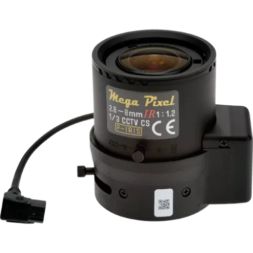 Lens CS 2.8 - 8 mm F1.2 P-Iris 5 MP | Axis Communications Lens CS 2.8 - 8 mm F1.2 P-Iris 5 MP | Axis Communications