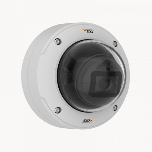  Axis IP Camera M3205-LVE has HDMI output and I/O connectivity and Zipstream and support for H.264/H.265