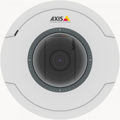 Axis IP Camera M5055 tiene movimiento horizontal y vertical, zoom óptico 5x y HDTV 1080p