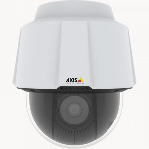  Axis IP Camera P5655-Eは、H.264およびH.265をサポートするZipstreamと署名付きファームウェアおよびセキュアブートを備えています