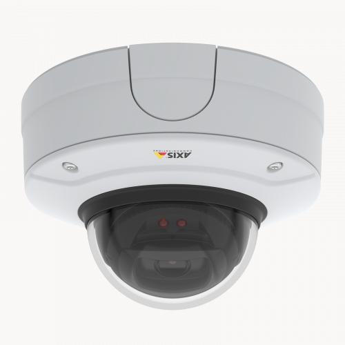  La caméra IP AXIS Q3527-LVE bénéficie de la fonction EIS et d’une résistance au vandalisme avec l’indice de protection IK10+
