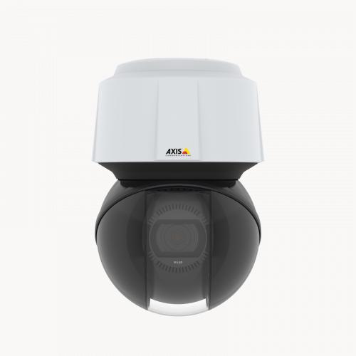 Le modèle Axis IP Camera Q6125-LE dispose d’un éclairage infrarouge par LED et d’une fonction OptimizedIR 
