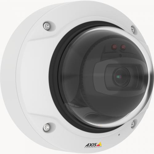 La caméra IP AXIS Q3515-LV dispose de Forensic WDR, de Lightfinder et d'OptimizedIR