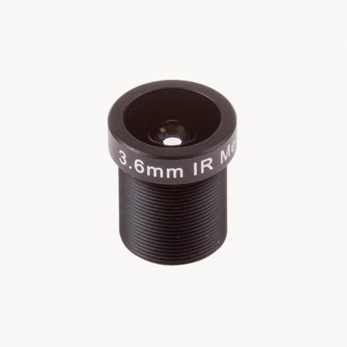 Lens M12 3.6 mm F1.8 IR, Frontansicht