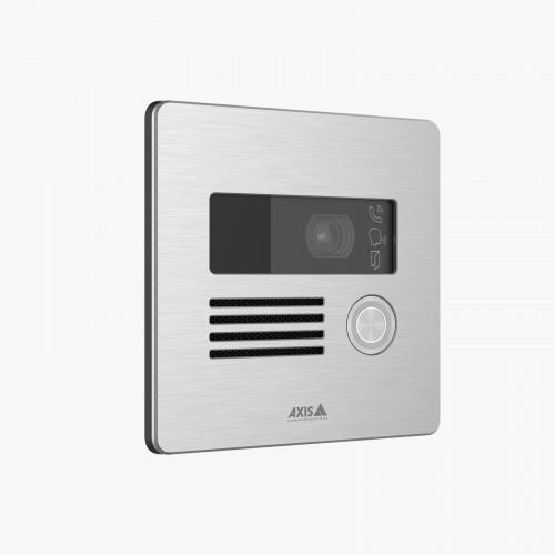 AXIS I8016-LVE Network Video Intercom, viewed from its right angle