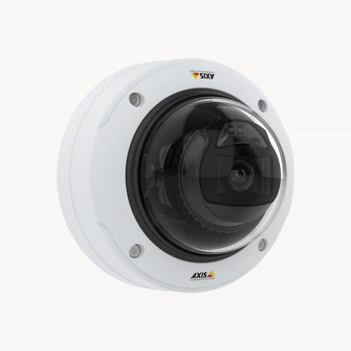 AXIS P3255-LVE Dome Camera, viewed from its right