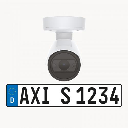 AXIS P1455-LE-3 License Plate Verifier Kit, visto dalla parte anteriore