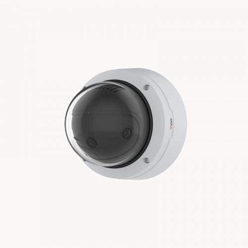 AXIS P3818-PVE Panoramic Camera、左から見た図