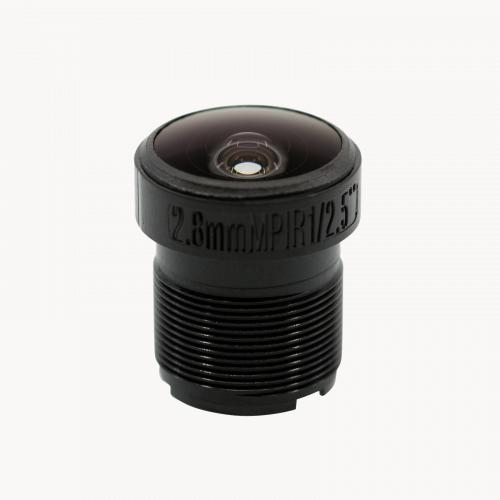 Lens M12 2.8 mm F2.0, widok z przodu