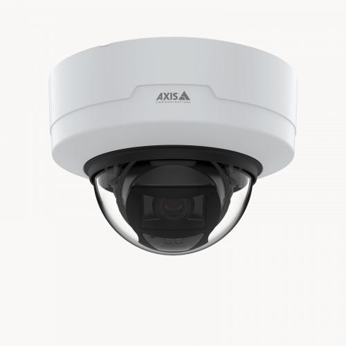 Купольная камера AXIS P3265-LV Dome Camera, установленная на потолке, вид спереди