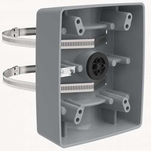 AXIS T91B57 Pole mount Grey from the right angle