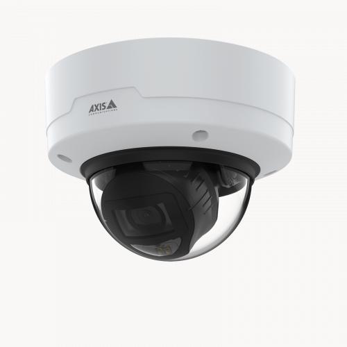 AXIS P3268-LV Dome Camera mounted in ceiling from left